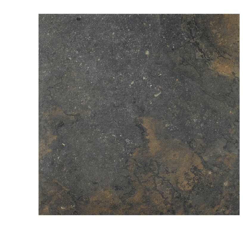 Carrelage ALERIA NATURAL ANTHRACITE, aspect pierre 60x60cm, dim 60.00 x 60.00 cm