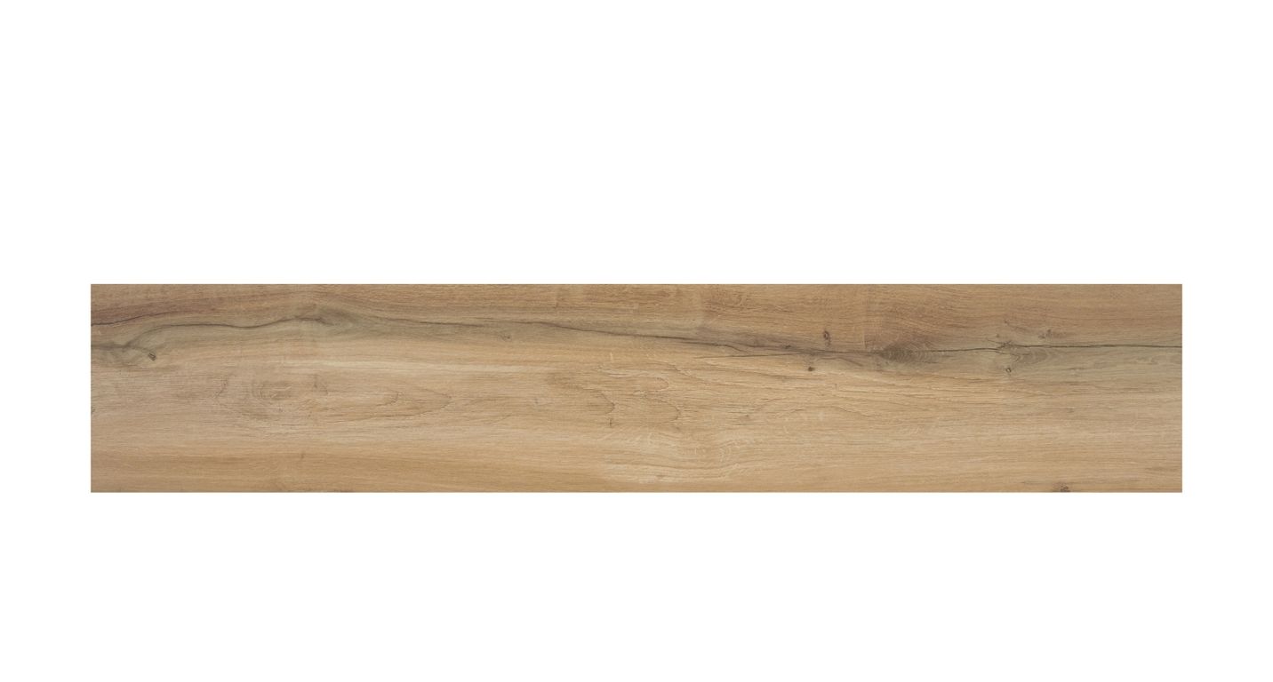 Carrelage VOUGLANS chene foncé, aspect bois 23x120cm, dim 23.00 x 120.00 cm