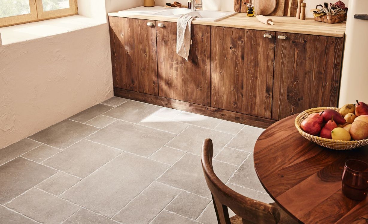 Carrelage MONASTERE BEIGE, aspect pierre Beige, dim 45.00 x 65.00 cm