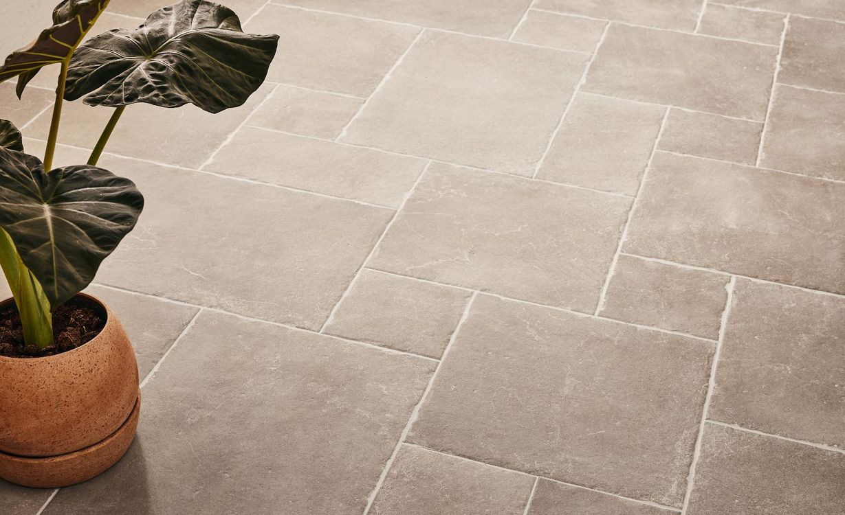 Carrelage MONASTERE BEIGE, aspect pierre Beige, dim 45.00 x 65.00 cm