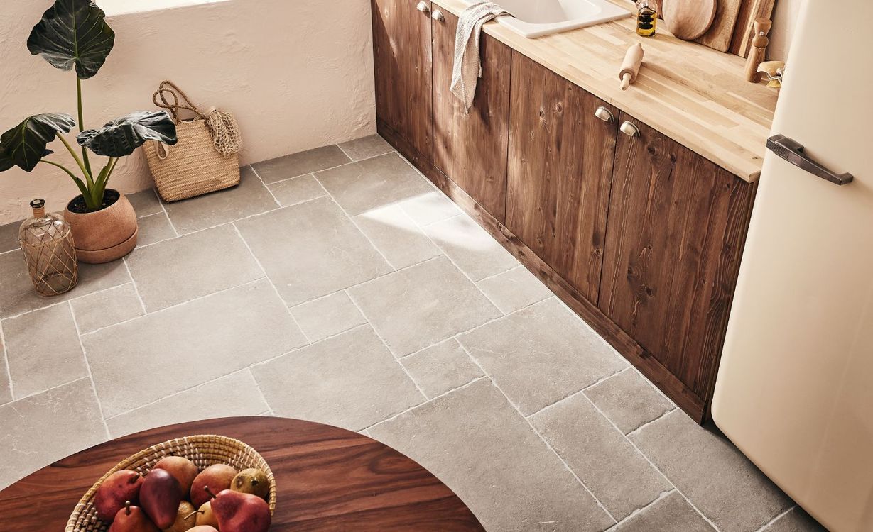 Carrelage MONASTERE BEIGE, aspect pierre Beige, dim 45.00 x 65.00 cm