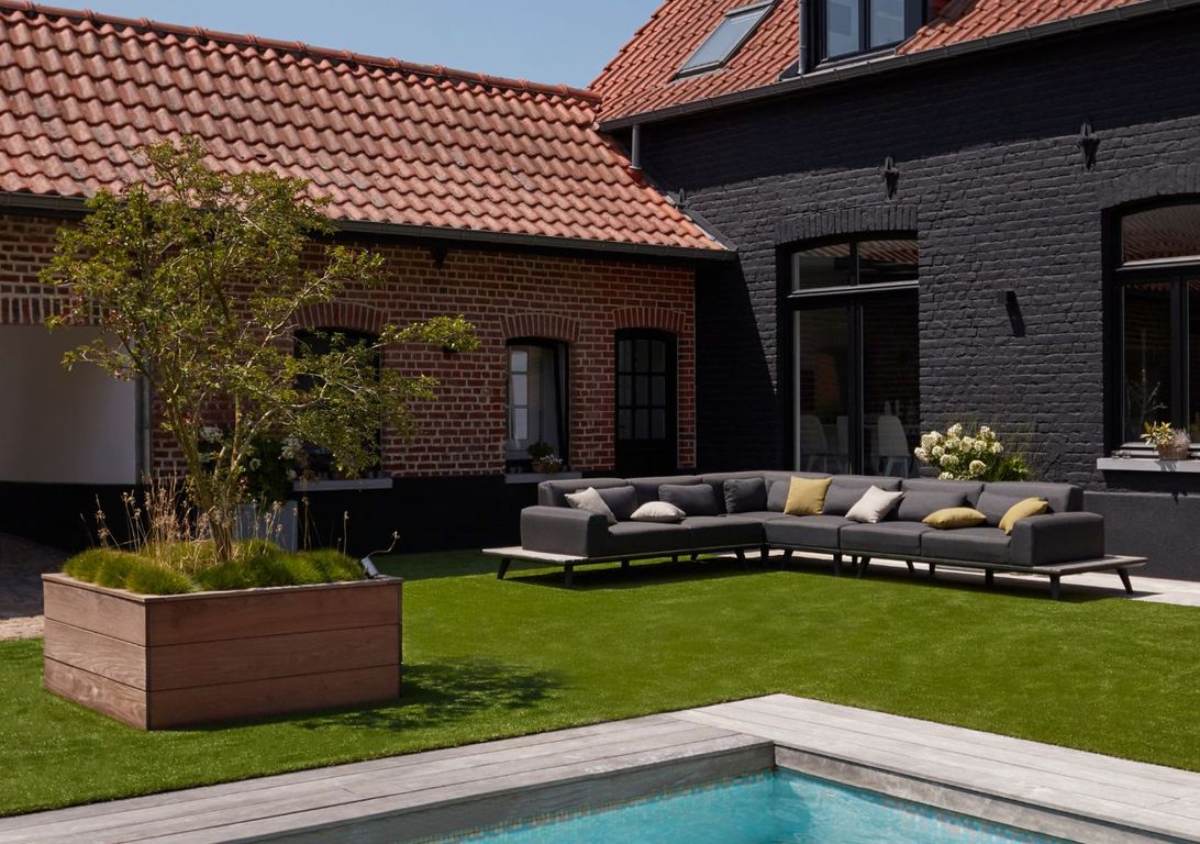 Gazon synthétique GRAMA, épaisseur 30.00mm, rouleau 4.00 m