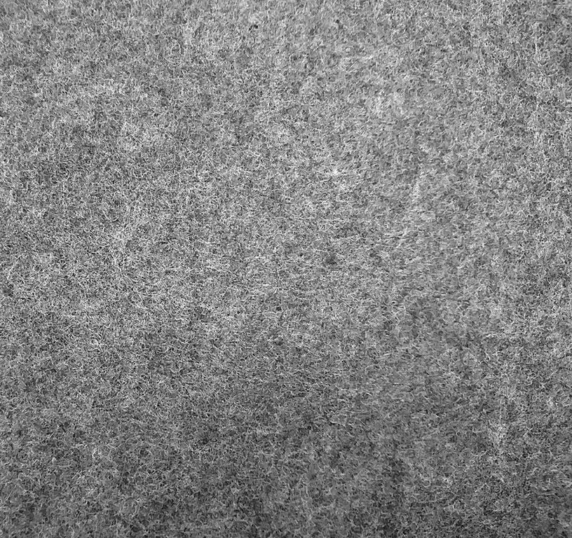 Moquette aiguilletée XPOFLAT, col gris nuage, rouleau 2.00 m