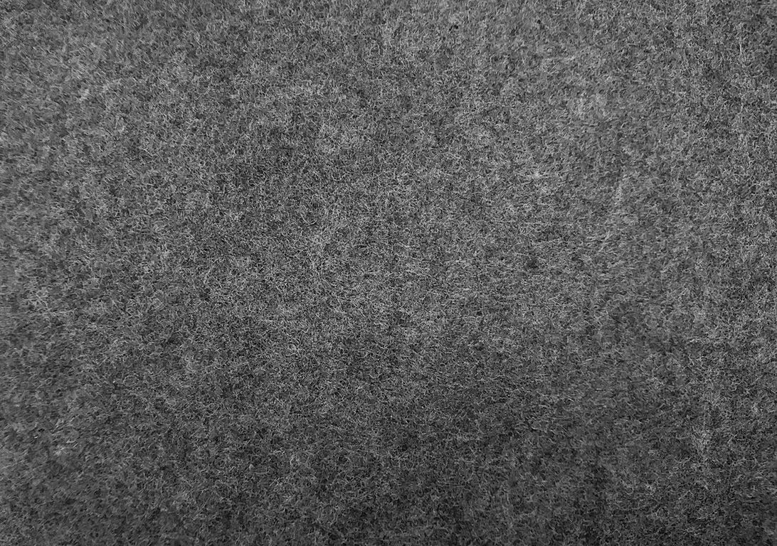 Moquette aiguilletée XPOFLAT, col gris anthracite, rouleau 2.00 m