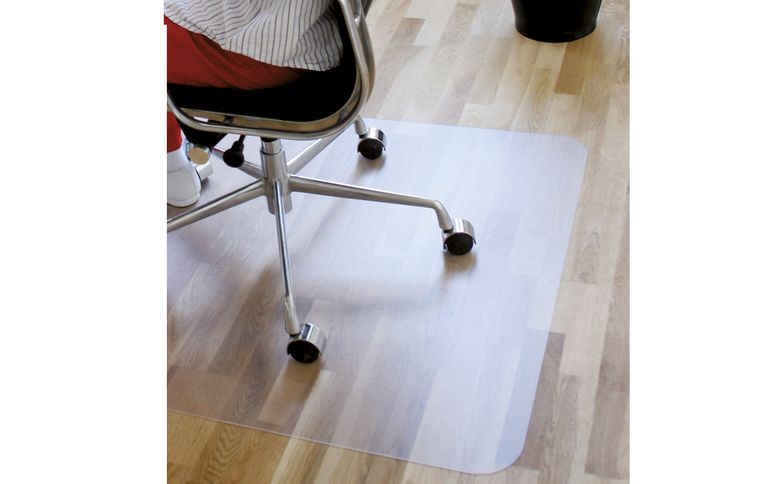 Plaque de protection des sols Polycarbonate lisse, l. 90.00 x L. 120.00 cm