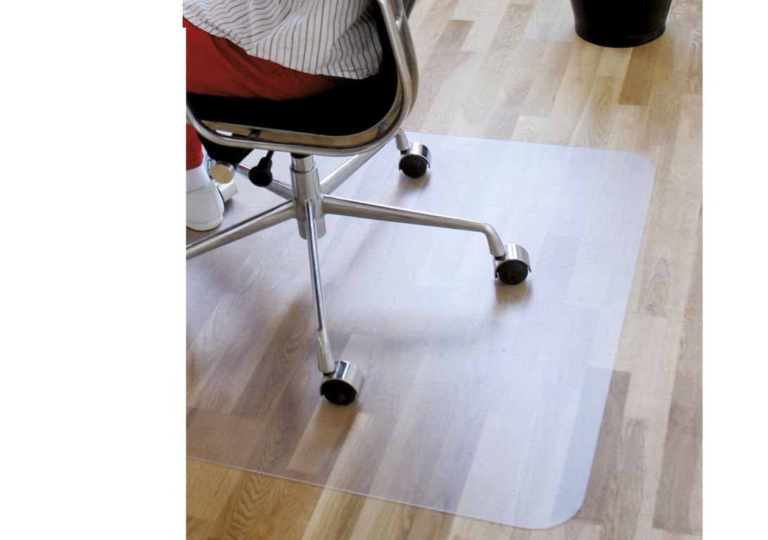 Plaque de protection des sols Polycarbonate lisse, l. 90.00 x L. 120.00 cm