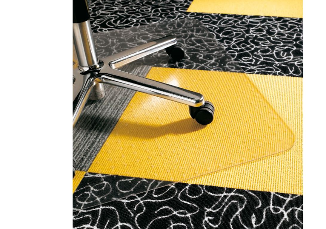 Plaque de protection des sols Polycarbonate picots, l. 90.00 x L. 120.00 cm