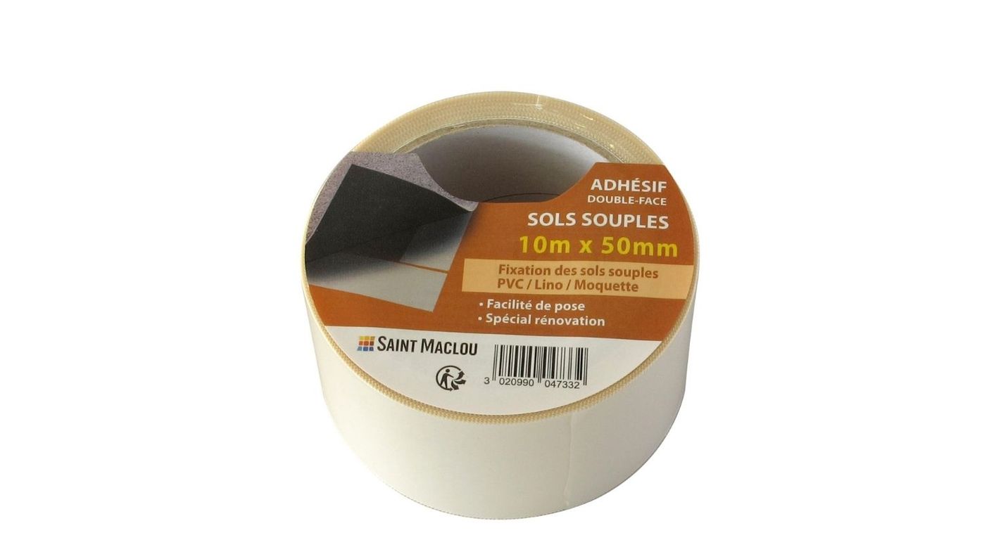 Double-face  , l.5.00 cm x L.10.00 m