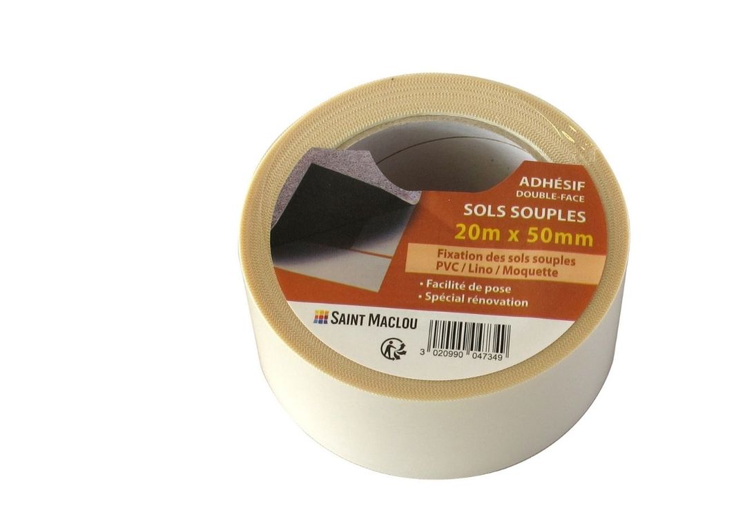 Double-face  , l.5.00 cm x L.20.00 m