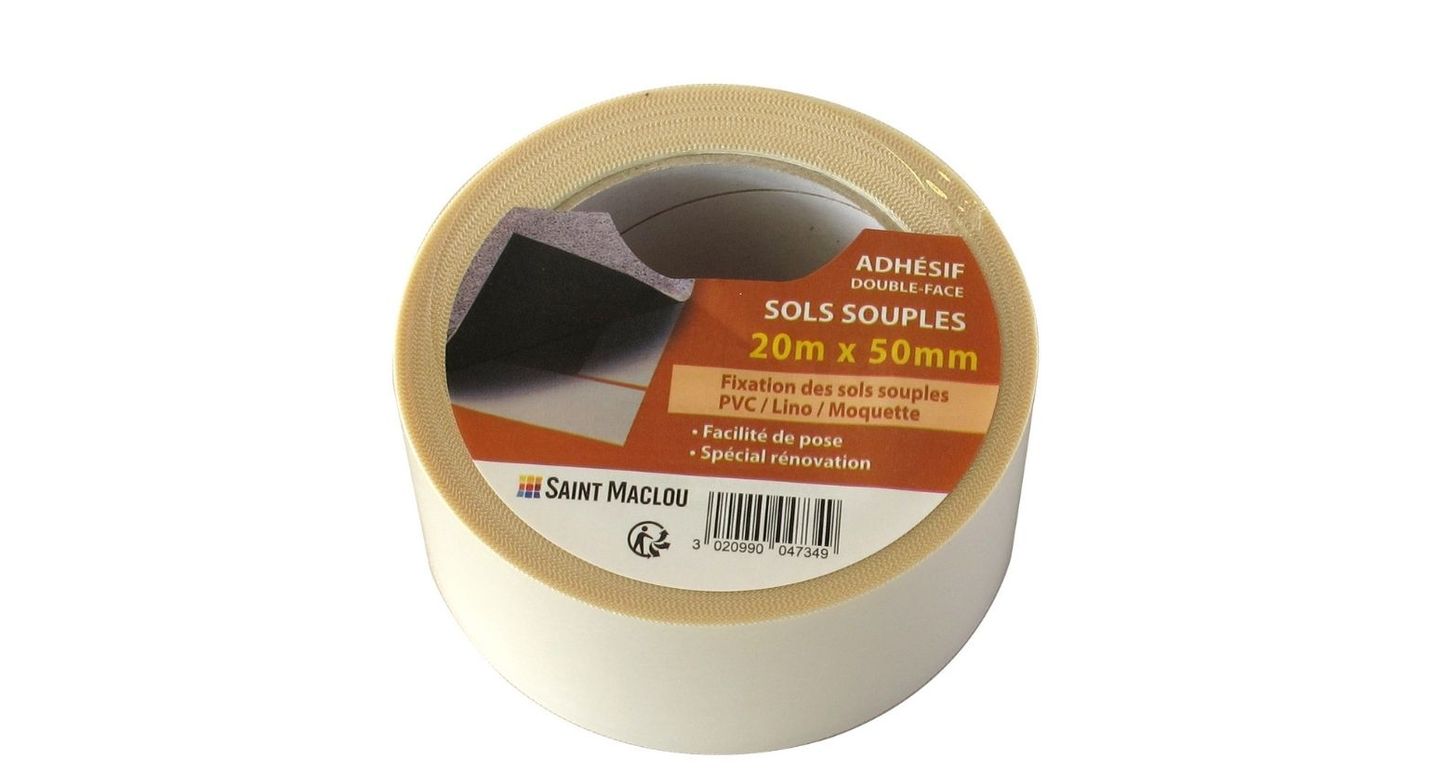 Double-face  , l.5.00 cm x L.20.00 m