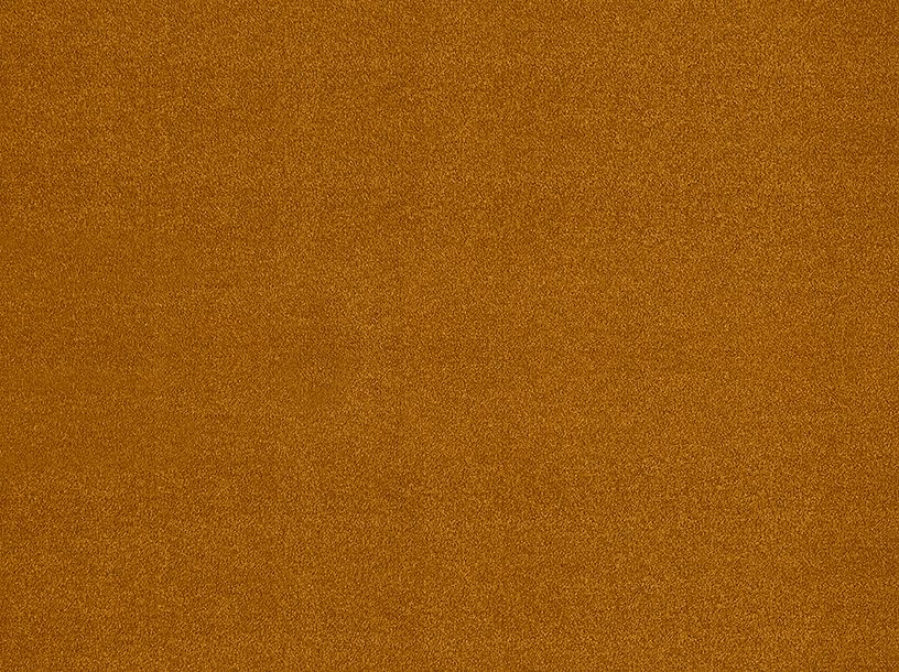 Moquette velours Romy , col moutarde, rouleau 4.00 m