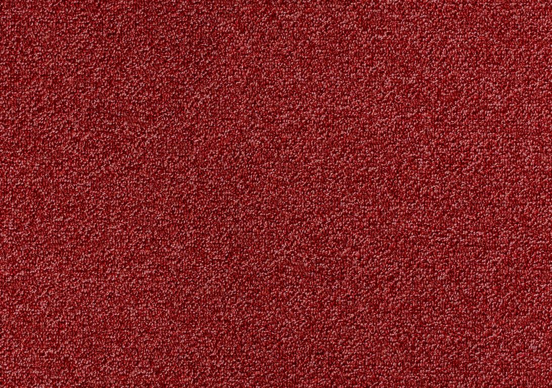 Moquette bouclée MICHIGAN DECO, col rouge, rouleau 4.00 m