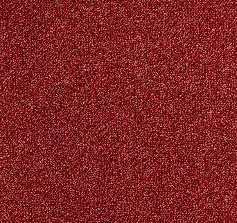 Moquette bouclée MICHIGAN DECO, col rouge, rouleau 4.00 m
