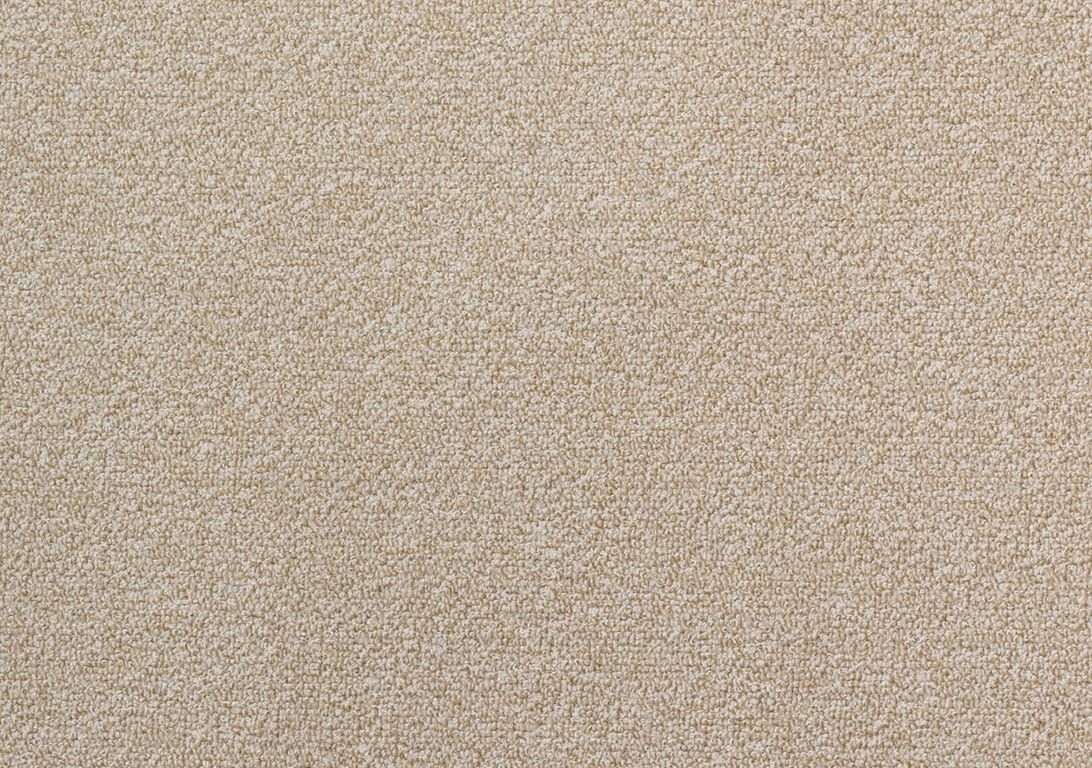 Moquette bouclée MICHIGAN DECO, col ivoire, rouleau 5.00 m
