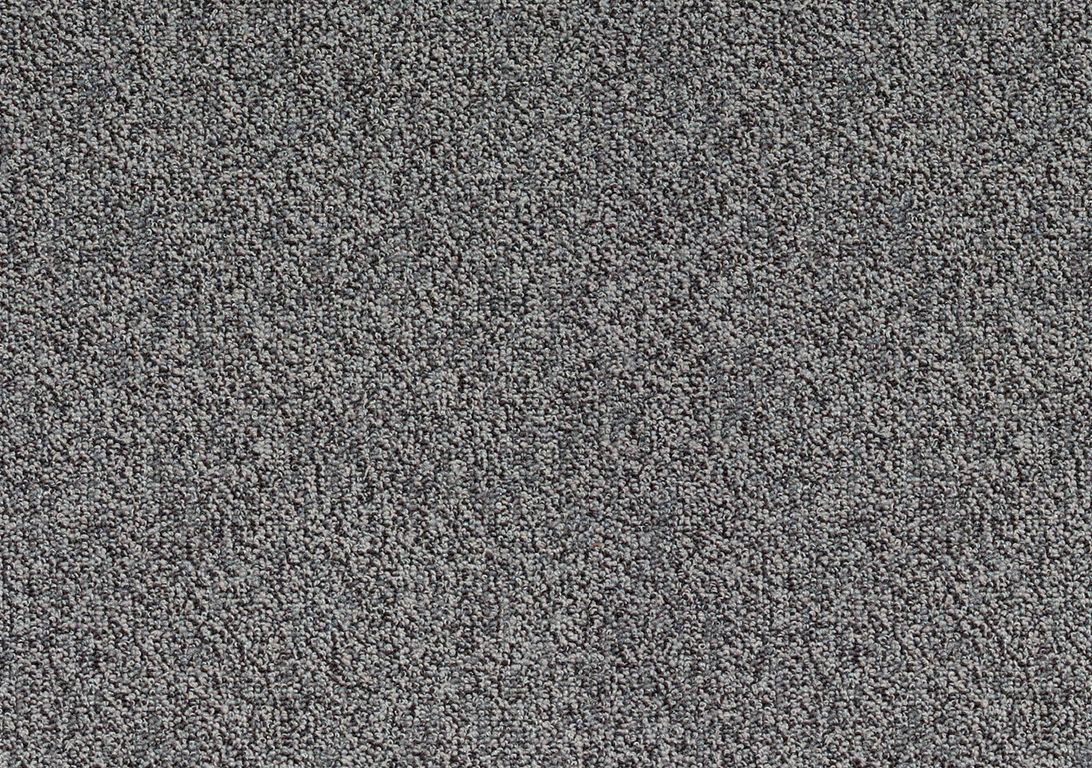 Moquette bouclée MICHIGAN DECO, col gris acier, rouleau 5.00 m