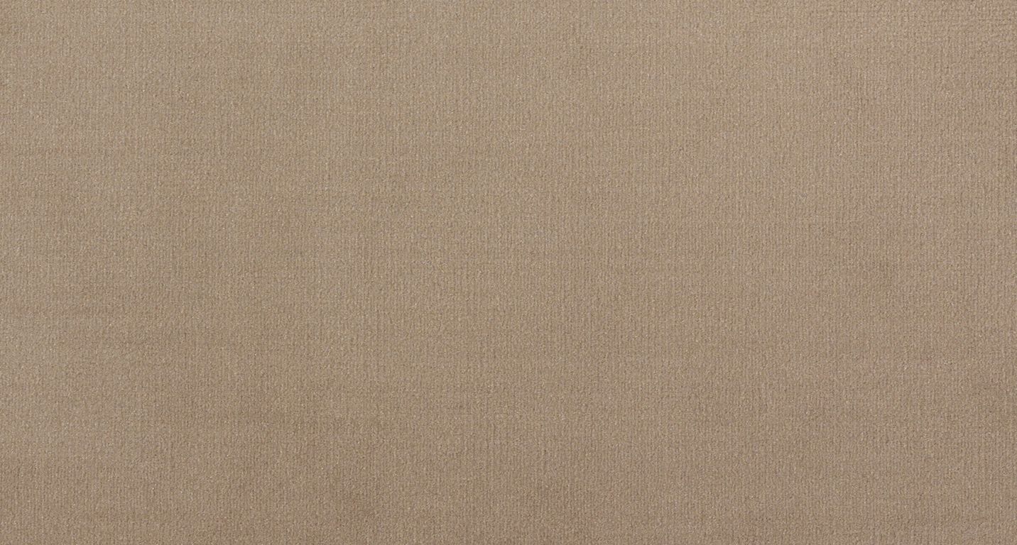 Moquette velours ROXANE, col taupe, rouleau 4.00 m