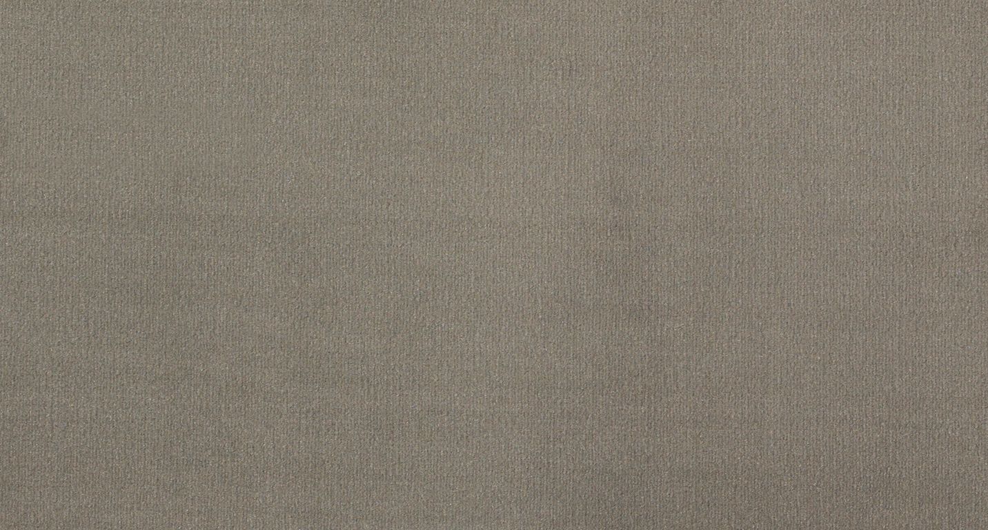 Moquette velours ROXANE, col grège, rouleau 4.00 m