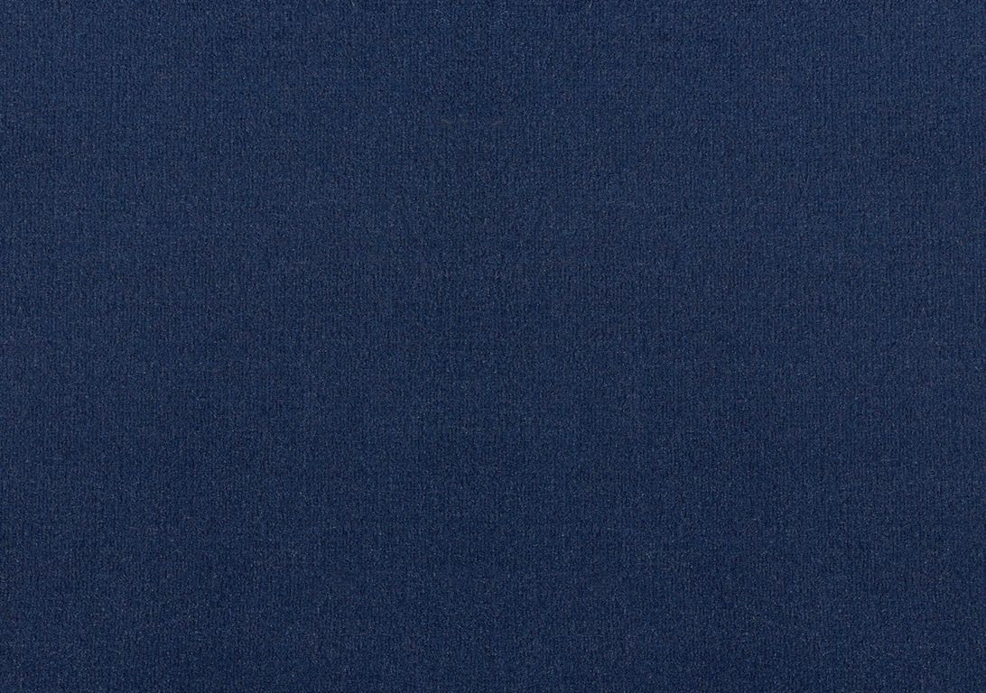 Moquette velours ROXANE, col bleu marine, rouleau 4.00 m