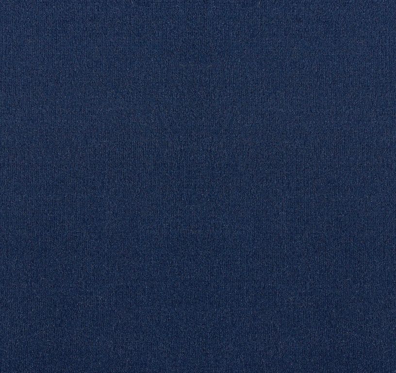 Moquette velours ROXANE, col bleu marine, rouleau 4.00 m