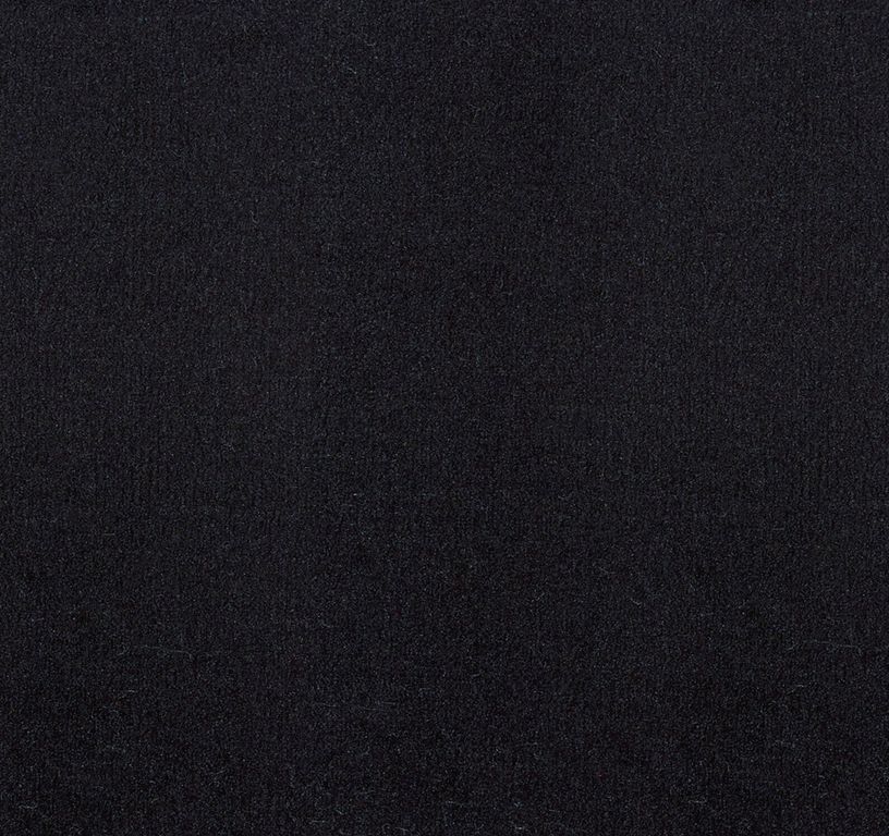 Moquette velours ROXANE, col noir, rouleau 4.00 m