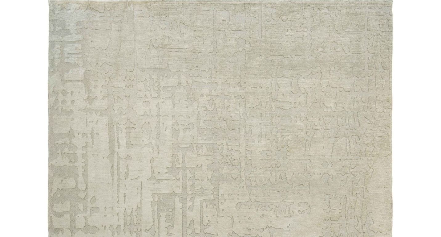 Tapis BAOBAB Louis De Poortere, faux-uni  beige