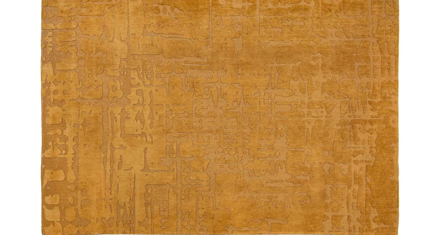 Tapis BAOBAB Louis De Poortere, faux-uni  madagascar gold