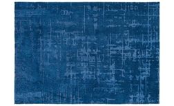 Tapis BAOBAB Louis De Poortere, faux-uni bleu