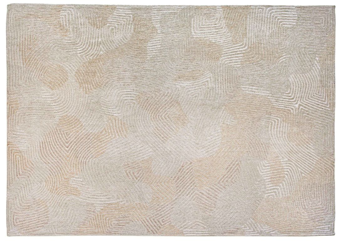 Tapis CORAL Louis De Poortere, faux-uni  beige
