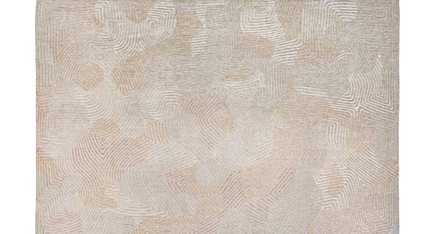 Tapis CORAL Louis De Poortere, faux-uni  beige