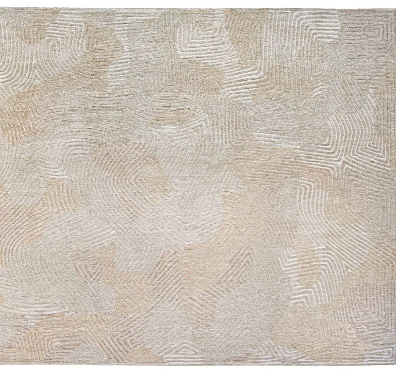 Tapis CORAL Louis De Poortere, faux-uni  beige
