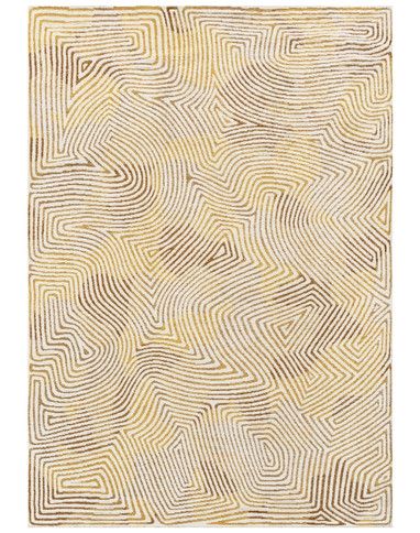 Tapis CORAL Louis De Poortere, géométrique Yellow hippy