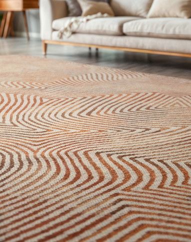 Tapis CORAL Louis De Poortere, géométrique Indian sand