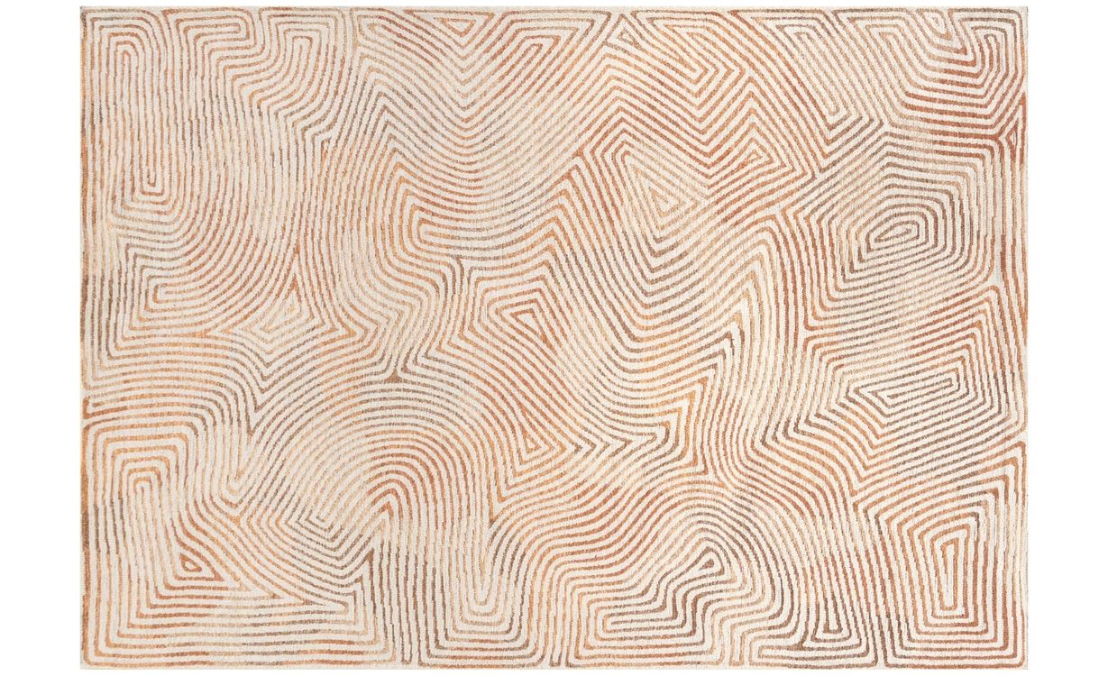 Tapis CORAL Louis De Poortere, géométrique Indian sand