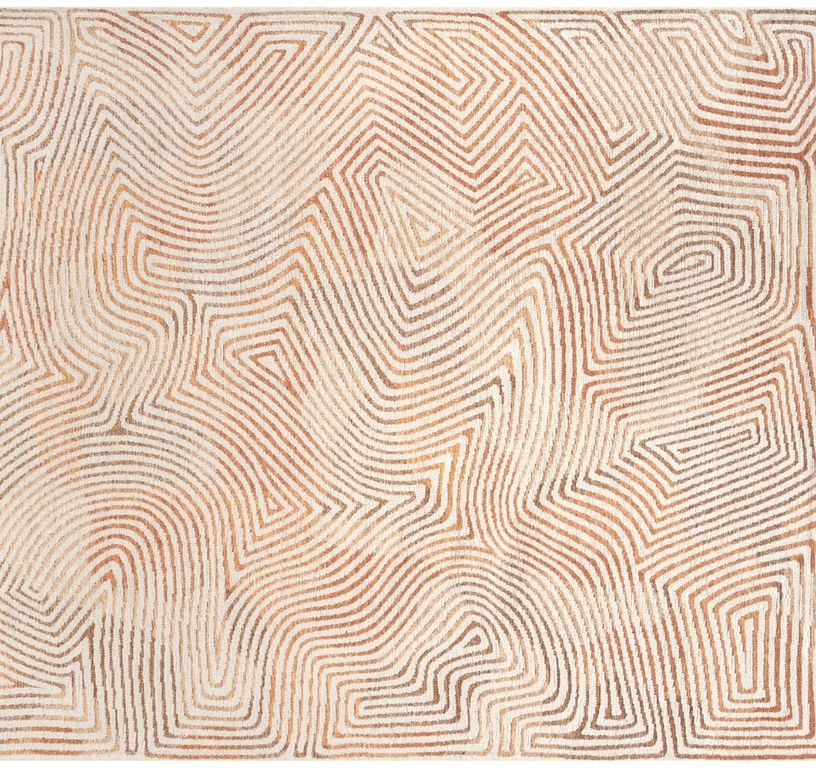 Tapis CORAL Louis De Poortere, géométrique  Indian sand