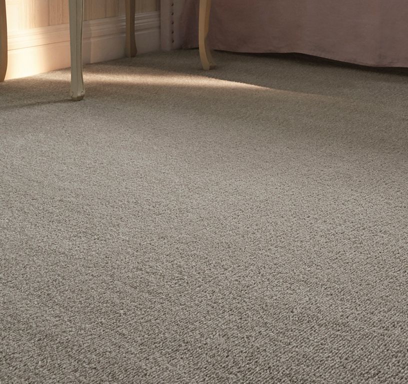 Moquette velours FOURRURE, col greige, rouleau 4.00 m