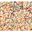 Tapis EXPRESSION Louis De Poortere, graphique Orange Drip