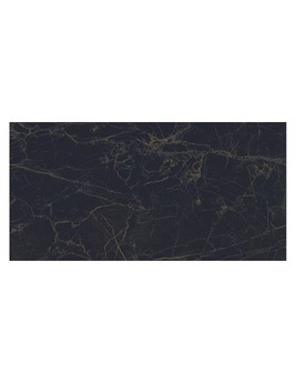 Carrelage BLACK, aspect marbre noir, dim 60.00 x 120.00 cm