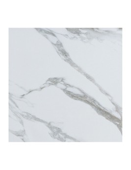 Carrelage CARRARE POLI, aspect marbre blanc, dim 30.00 x 60.00 cm