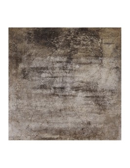 Carrelage LOFT, aspect métallisé gris foncé, dim 60.00 x 60.00 cm