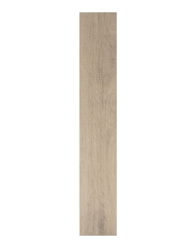 Carrelage MILWAUKEE, aspect bois beige foncé, dim 15.00 x 90.00 cm
