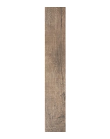 Carrelage MILWAUKEE, aspect bois marron clair, dim 15.00 x 90.00 cm