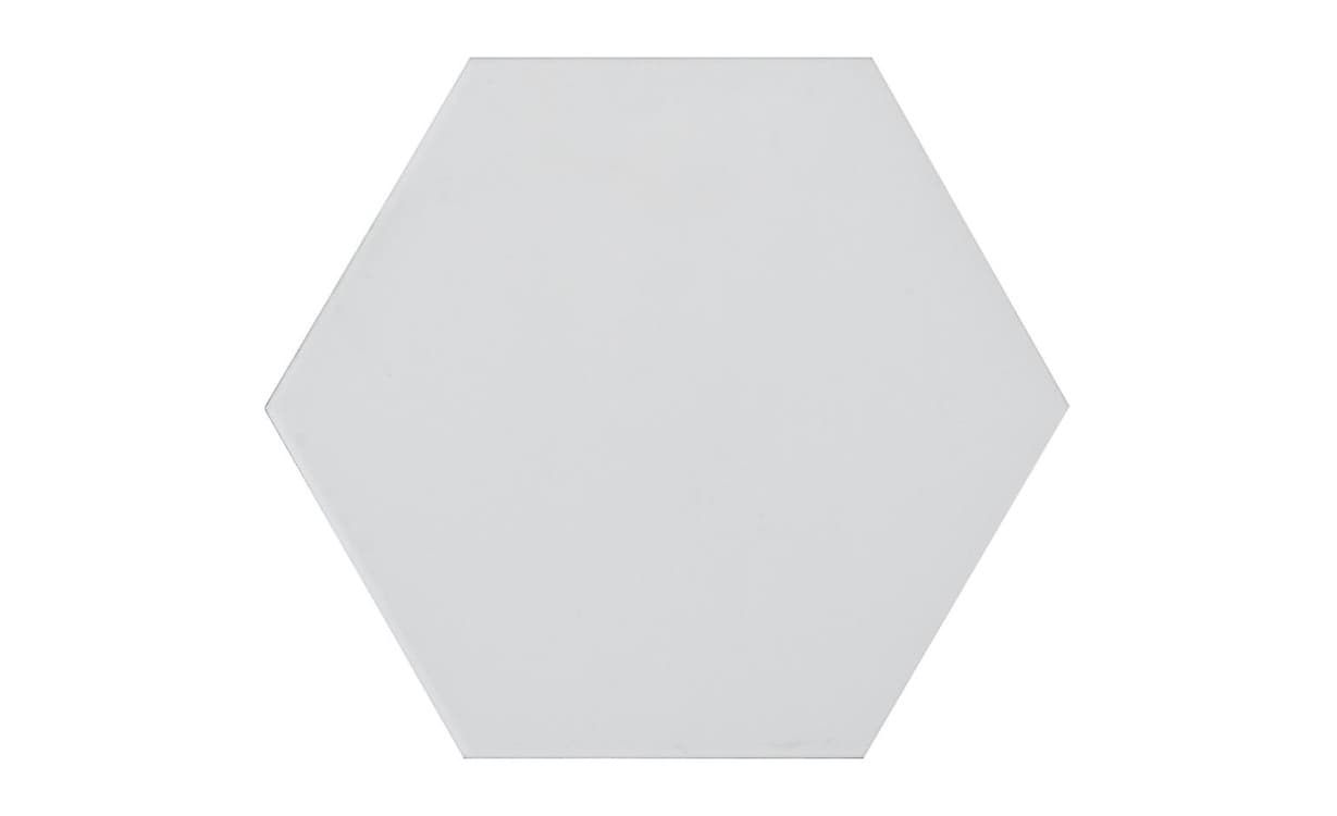 Carrelage OPACO, aspect carreau ciment blanc, dim 19.80 x 22.80 cm