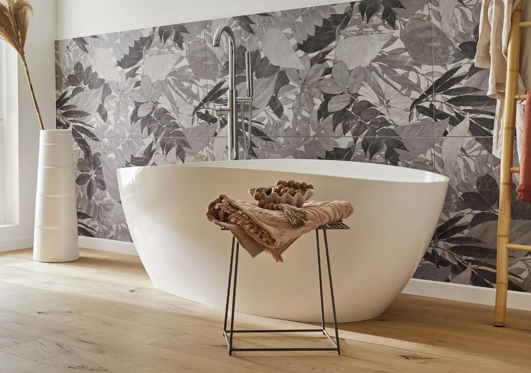 Carrelage RENAISSANCE DECOR, aspect marbre, dim 60.00 x 120.00 cm