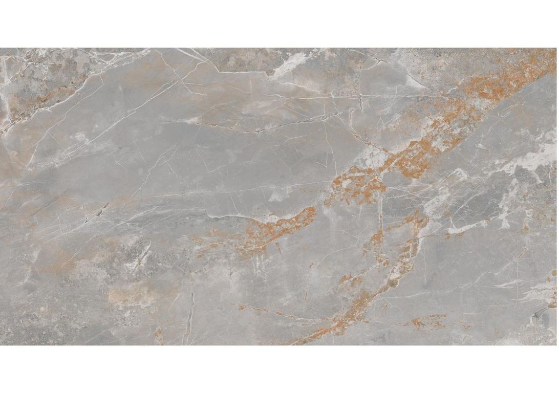 Carrelage RENAISSANCE, aspect marbre gris, dim 60.00 x 120.00 cm