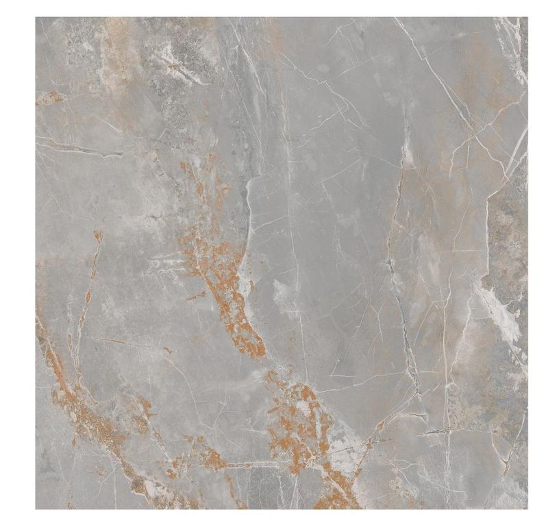 Carrelage RENAISSANCE, aspect marbre gris, dim 60.00 x 60.00 cm