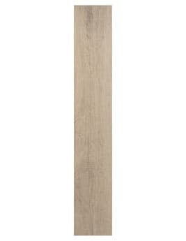 Carrelage MILWAUKEE GRIP, aspect bois beige foncé, dim 15.00 x 90.00 cm
