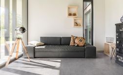Carrelage ROCA GRIP, aspect pierre gris, dim 30.00 x 60.00 cm