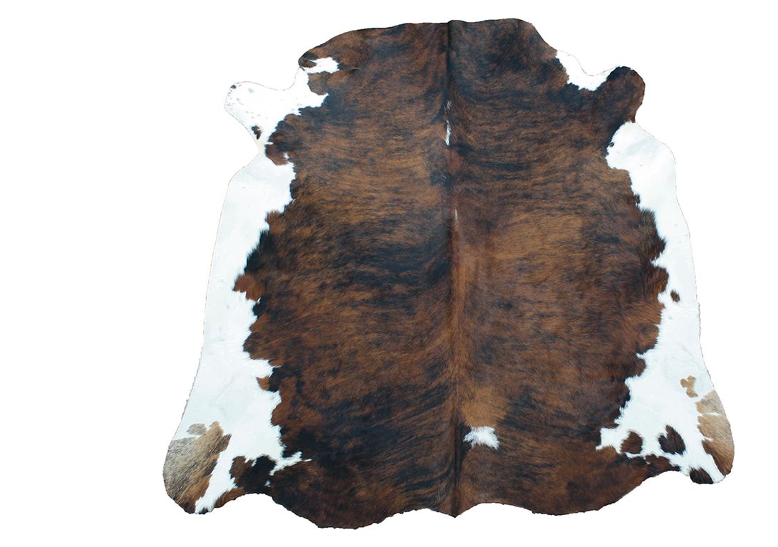 Tapis NORMANDE Maison Tergus, peau de bête  marron, dim 1.90 x 2.10 m