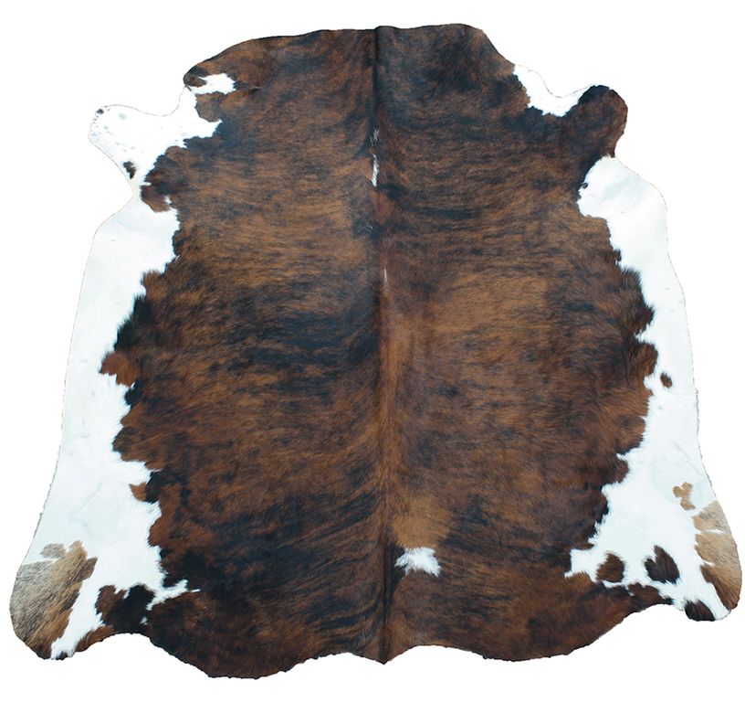 Tapis NORMANDE Maison Tergus, peau de bête  marron, dim 1.90 x 2.10 m