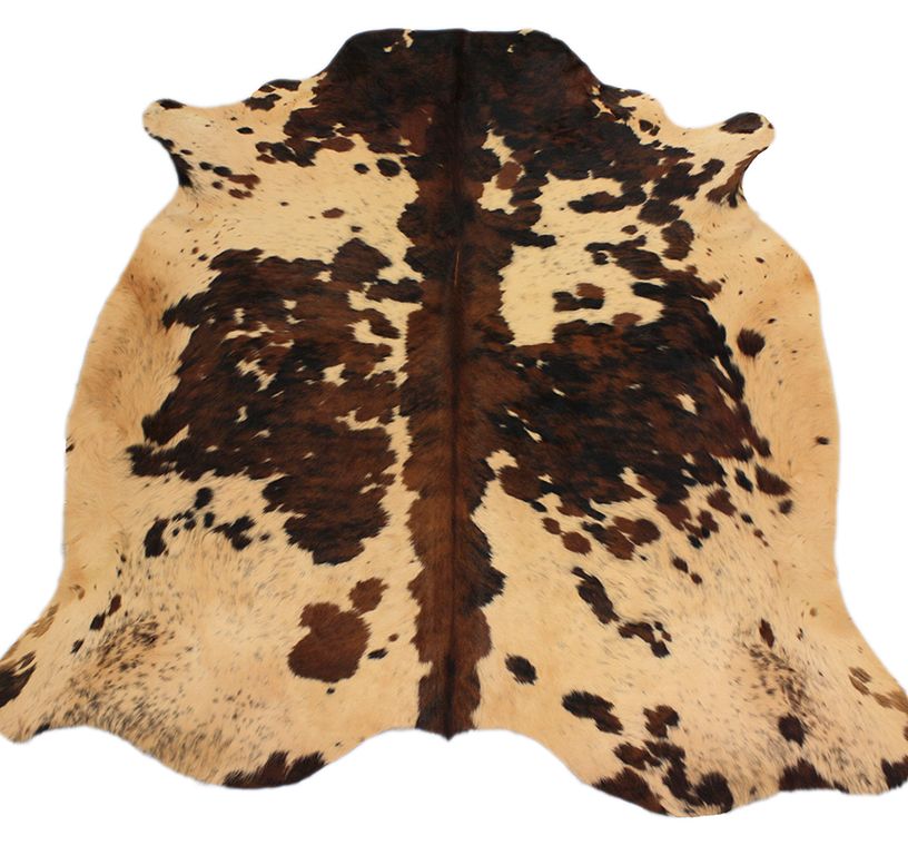 Tapis NORMANDE TEINTEE Maison Tergus, peau de bête  beige, dim 1.90 x 2.10 m